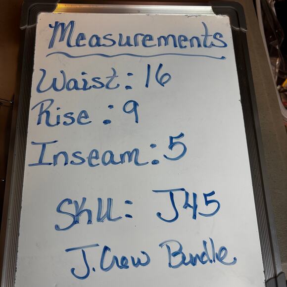 J. Crew Chino Short Bundle 100% Cotton Blue & Khaki Casual Short Set Size 8 - Picture 6 of 6